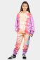 Santa Cruz Unicorn Stack Strip 1/4 Zip Sweater - Pale Pink Tye Die