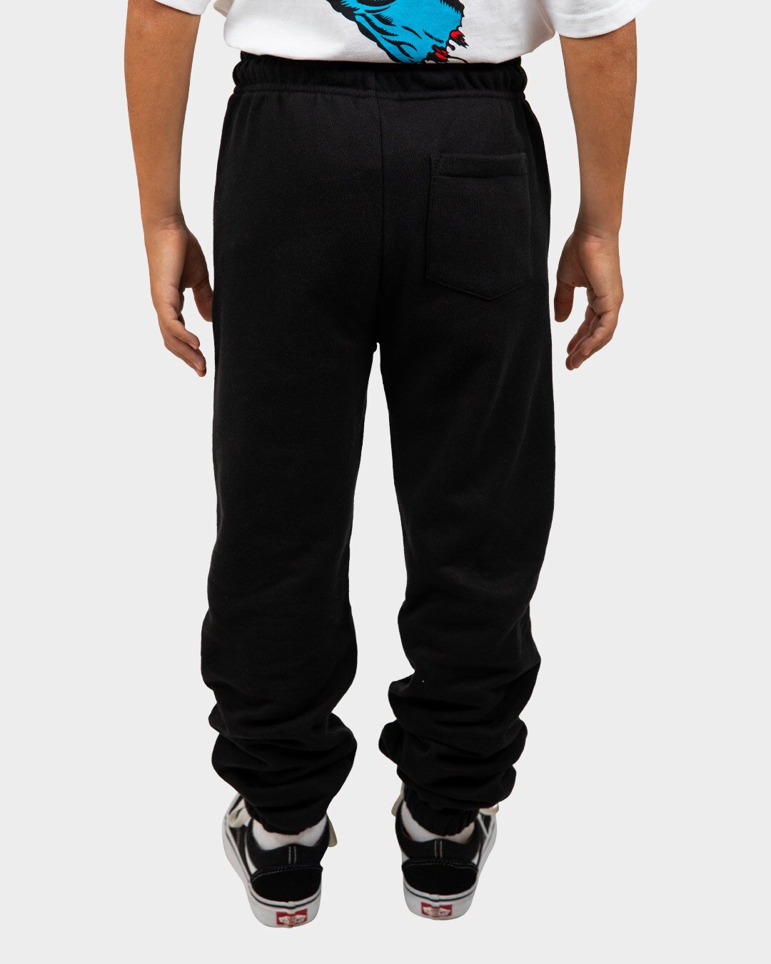 Santa Cruz Classic Strip Trackpants Black CLOTHING BOY Boys