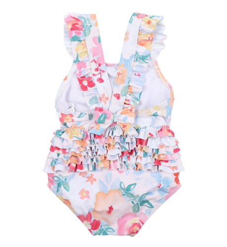 Minihaha Lena S/S Baby Swimsuit - CLOTHING-BABY-Baby Swimwear : Kids ...