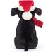 Jellycat Winter Warmer Pippa Black Labrador