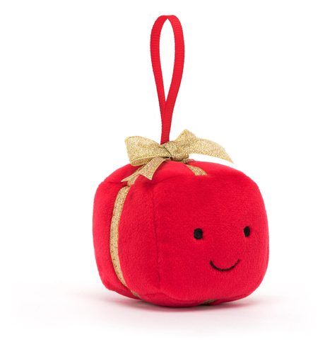 Jellycat Festive Folly Red Present