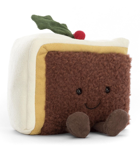 Jellycat Amuseable Slice of Christmas Cake