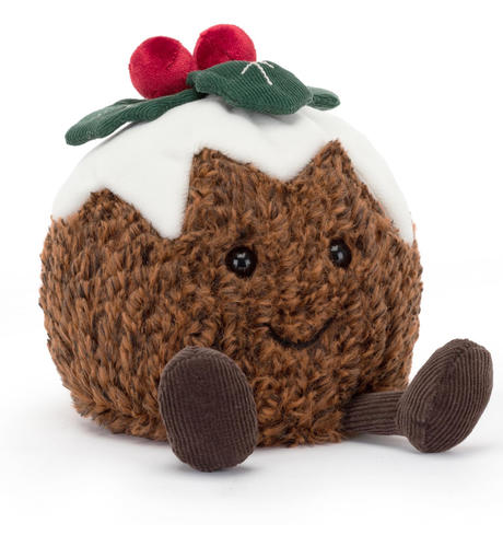 Jellycat Amuseable Christmas Pudding