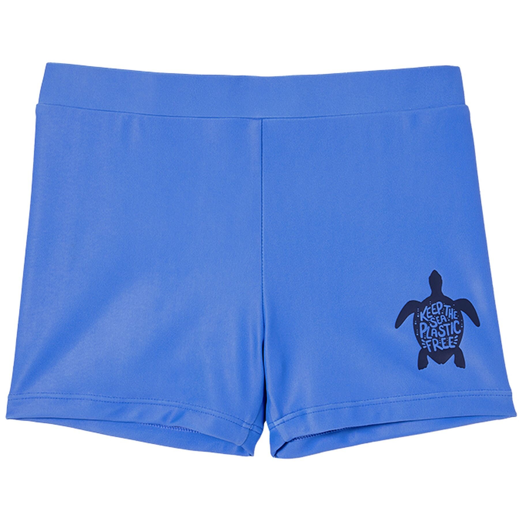 Buy Women's Swim Shorts Blue Swimwear Online