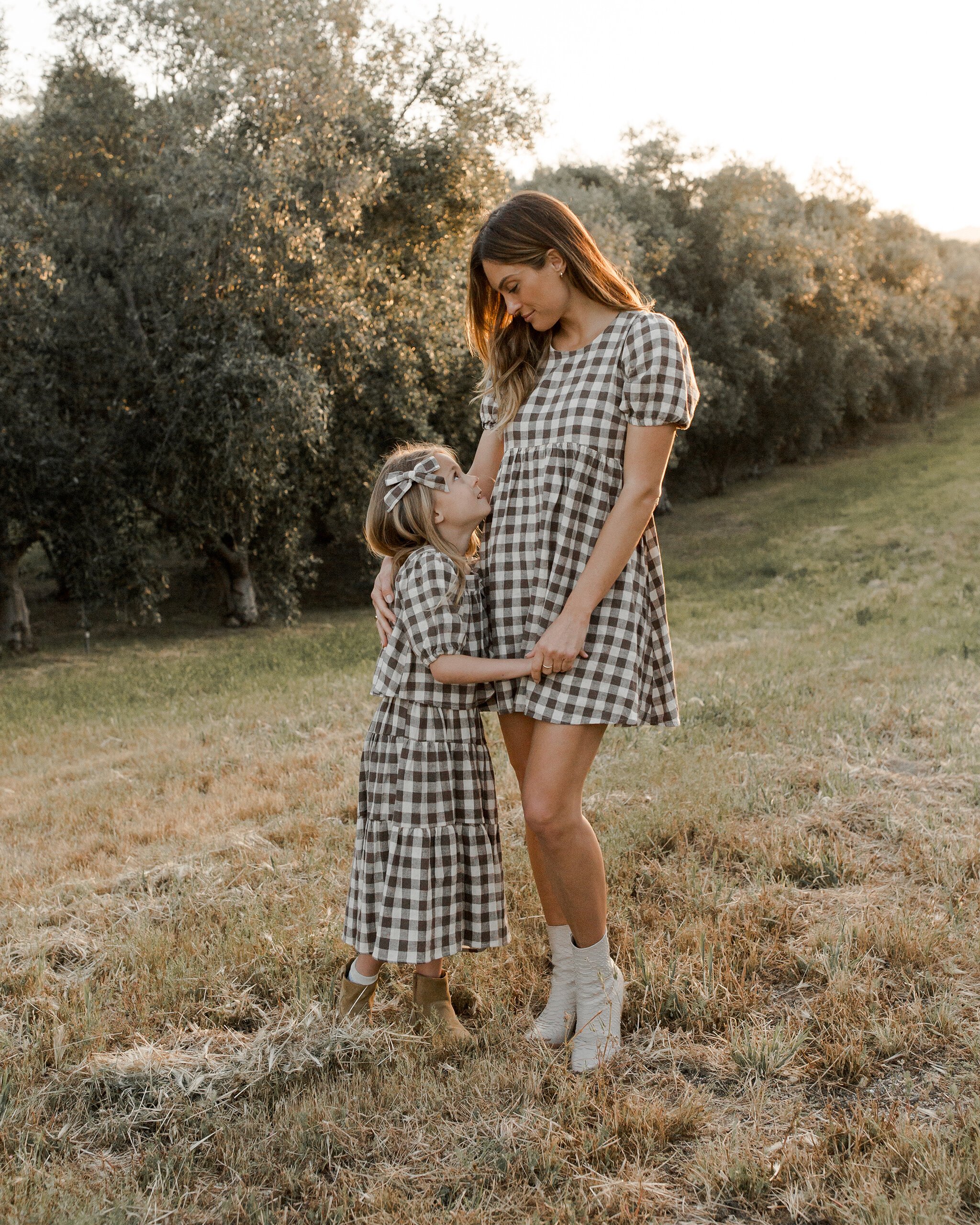 Adult shop gingham dress