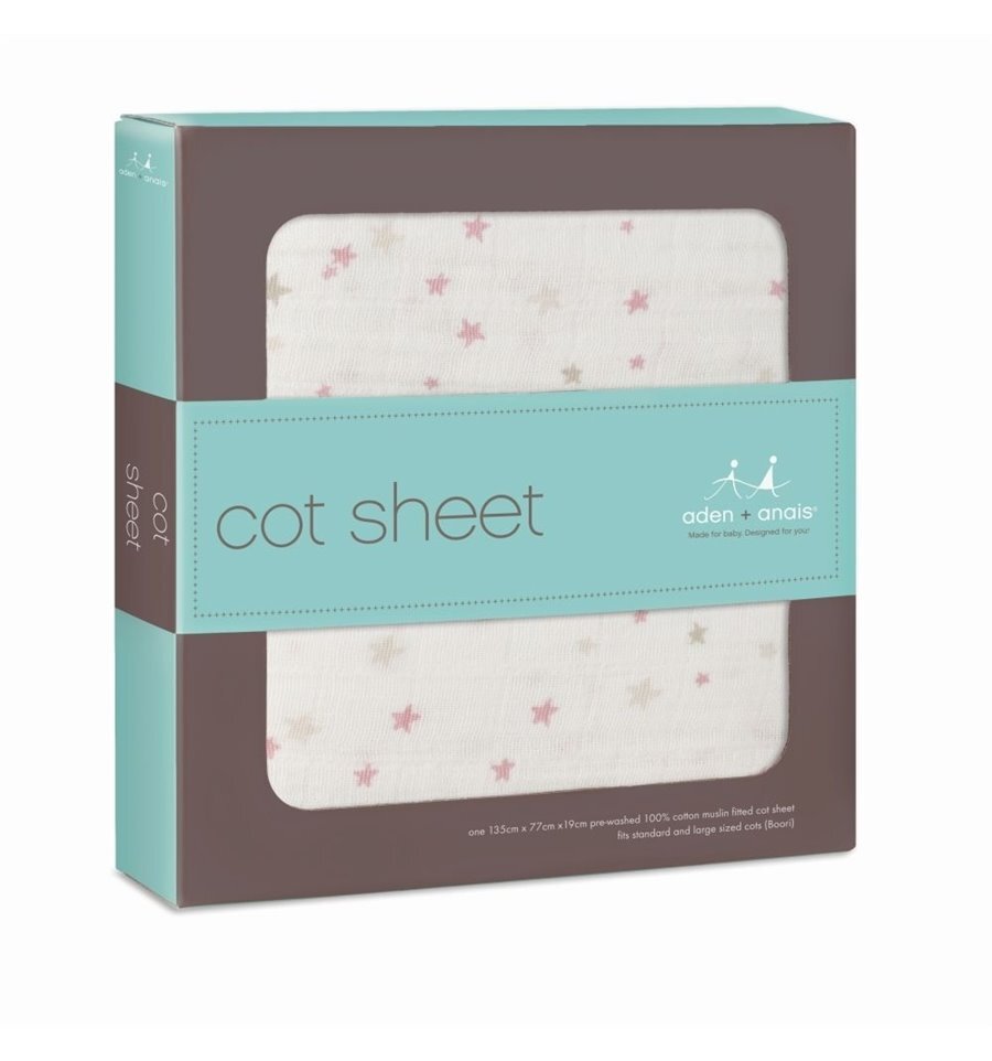 Aden anais shop cot sheet