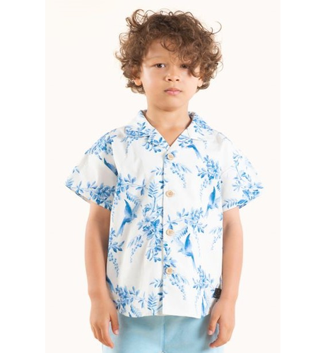 Rock Your Kid Summer Toile Shirt