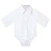 Designer Kidz Jackson S/S Formal Romper - White