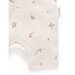 Purebaby S/S Short Leg Zip Growsuit - Vanilla Blossom