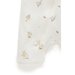 Purebaby S/S Short Leg Zip Growsuit - Vanilla Wattle Bee