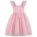 Designer Kidz From the Heart Tulle Dress - Pink