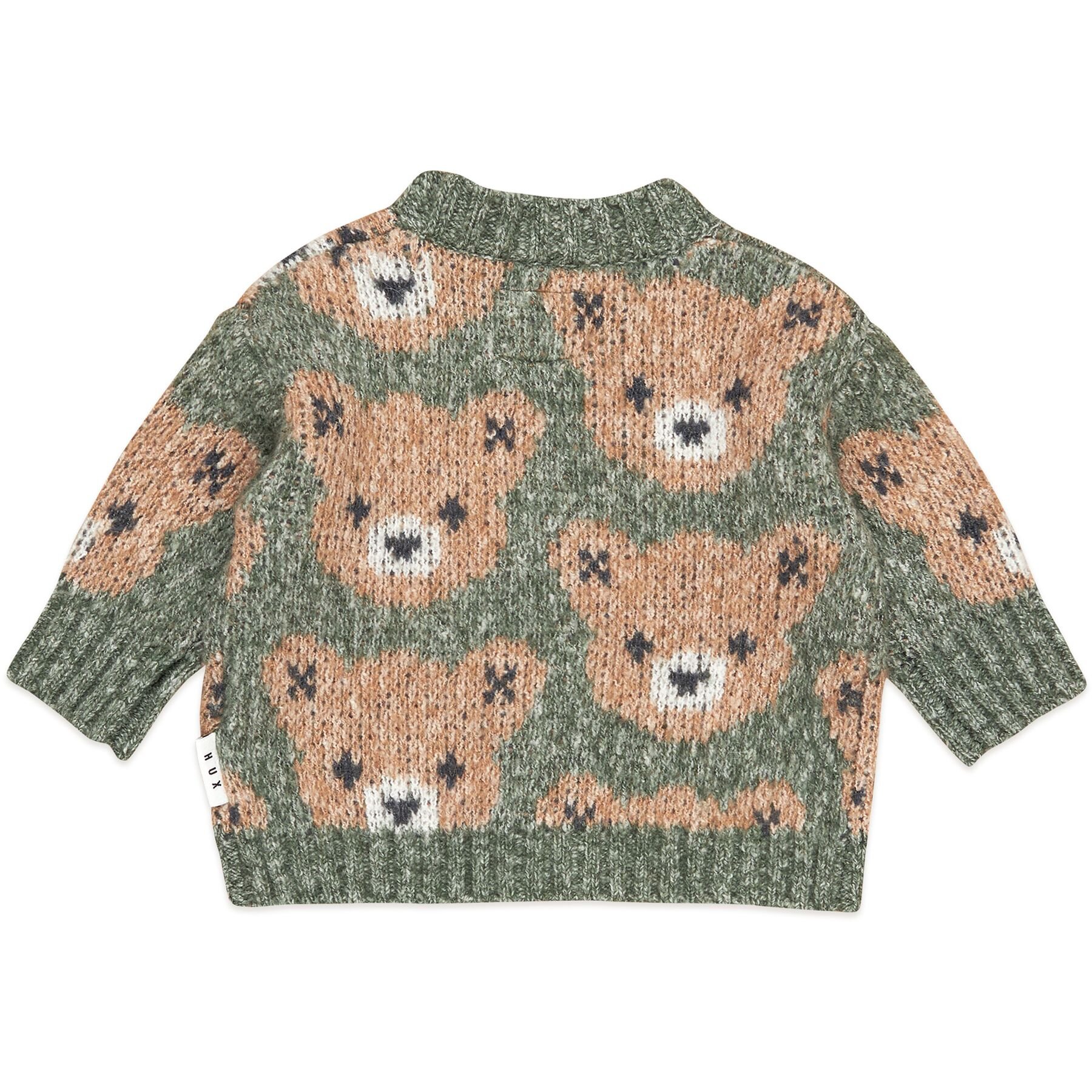 Huxbaby Light Spruce Huxbear Boxy Cardi SHOP BY BRAND Huxbaby Kids Clothing NZ Shop Online Kid Republic W24 Huxbaby D1 EOS