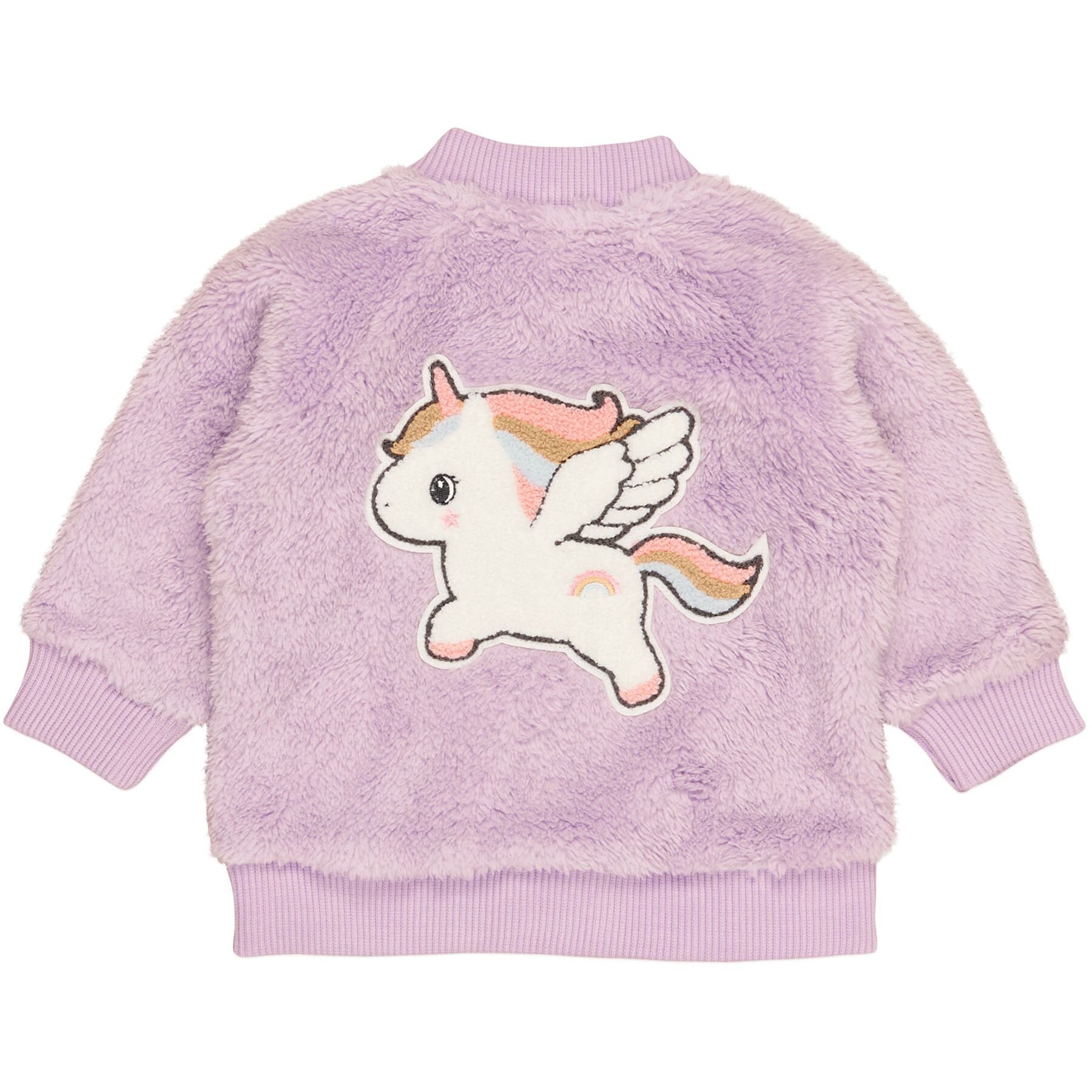 Fashion unicorn fur jacket