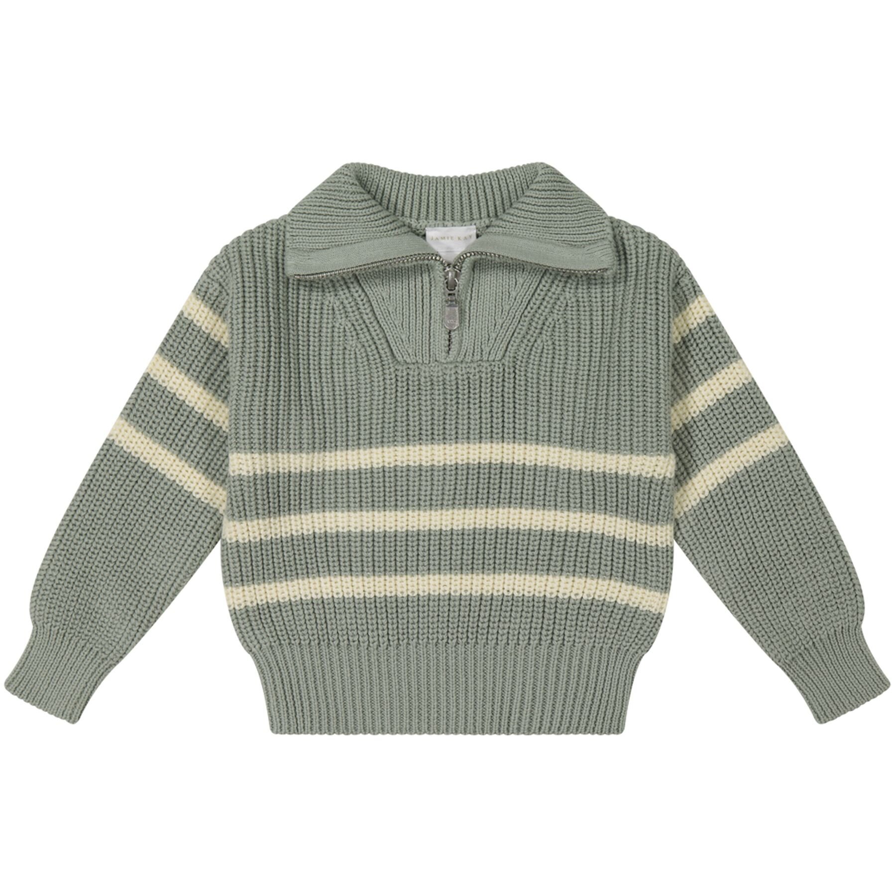 Jamie Kay Jack Zip Jumper - Lenny Stripe Pond - CLOTHING-BOY-Boys Cardis &  Knitwear : Kids Clothing NZ : Shop Online : Kid Republic - W24 Jamie Kay D1