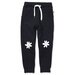 Minti Daisy Furry Trackies - Black