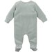 Bebe Atlas Velour Zip Onesie - Sage