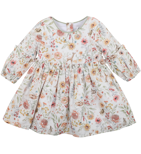 Bebe Faye L/S Baby Dress