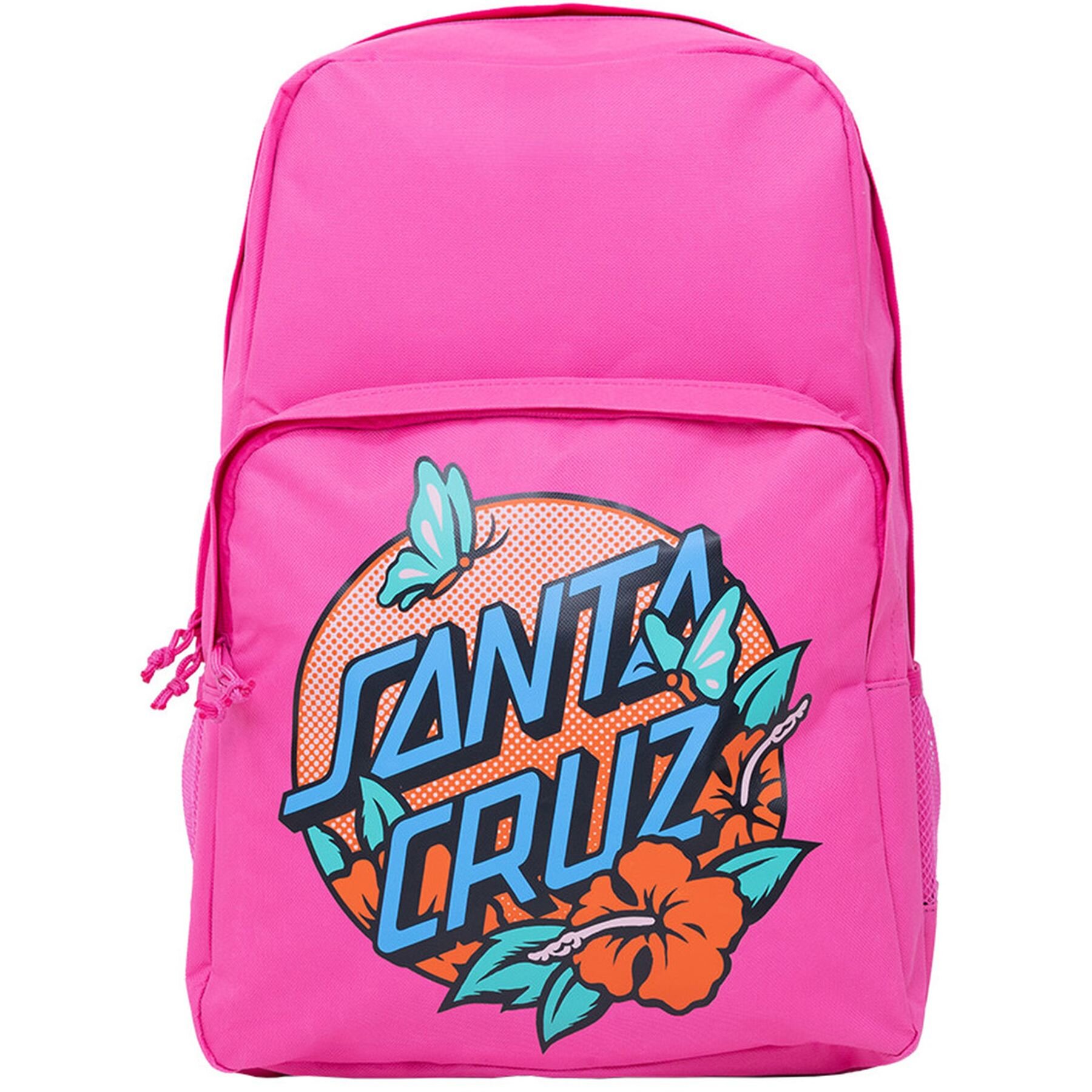 Santa Cruz Take Flight Dot Backpack Pink KIDS STUFF School Bags Kids Clothing NZ Shop Online Kid Republic W24 Santa Cruz D1