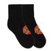 Santa Cruz Classic Dot Mid Sock 2pk (Youth 2-8) - Black