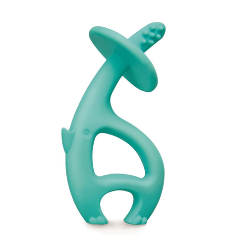 Mombella Dancing Elephant Teether - Blue