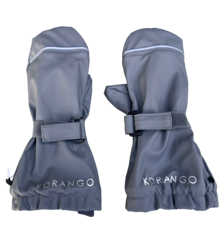 Korango Fleece Lined Waterproof Mittens - Charcoal