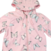 Korango Butterfly Colour Change Lined Rain Suit - Fairytale Pink