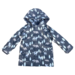 Korango Bear Print Colour Change Lined Raincoat - Charcoal