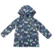 Korango Bear Print Colour Change Lined Raincoat - Charcoal