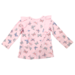 Korango Butterfly L/S Tee W Frill - Fairytale Pink