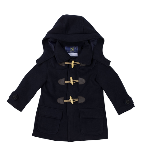 Korango Duffle Overcoat - Navy