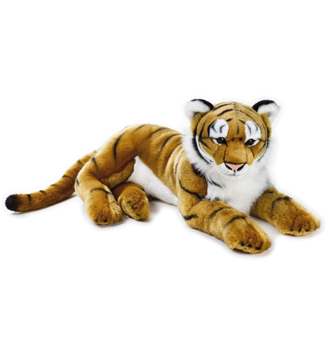 Antics Brown Tiger Lying 60cm