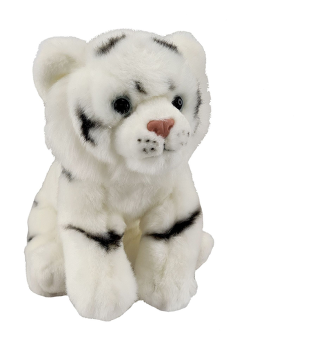 Antics Sitting White Tiger - Small