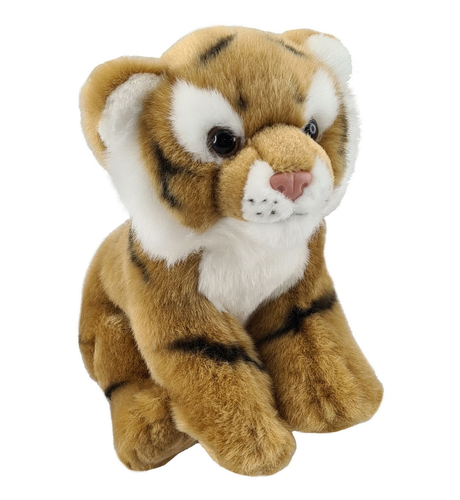 Antics Sitting Brown Tiger - Small