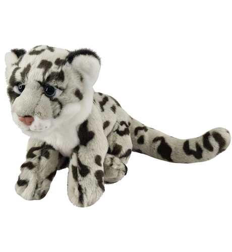 Antics Sitting Snow Leopard - Small