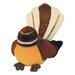 Antics Fantail Bird With Sound 15cm