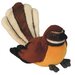 Antics Fantail Bird With Sound 15cm