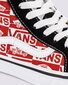 Vans Kids Sk8-Mid Logo - Black/Racing Red