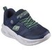 Skechers Kids Meteor-Lights - Navy/Lime