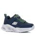 Skechers Kids Meteor-Lights - Navy/Lime