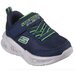 Skechers Toddlers Meteor-Lights - Navy/Lime