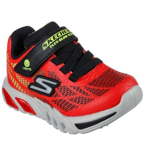 Skechers Toddlers Flex-Glow Elite Vorlo - Red/Black