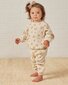 Quincy Mae Waffle Slouch Set - Honey Flower