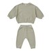 Quincy Mae Waffle Slouch Set - Sage