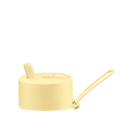 Frank Green Flip Straw Lid & Strap Pack - Buttermilk