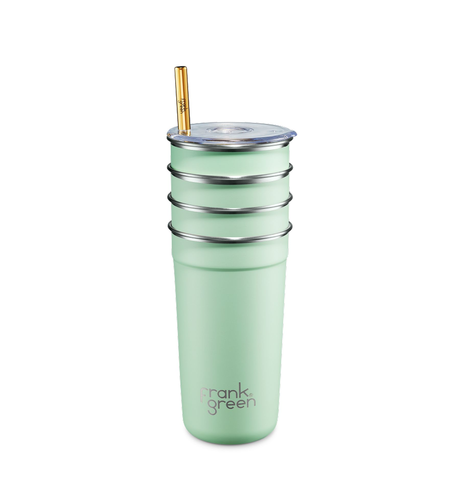 Frank Green 475ml Stainless Steel Party Cup 4 Pk - Mint Gelato