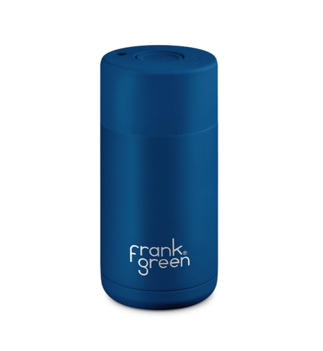 Frank Green 355ml Ceramic Reusable Cup - Deep Ocean