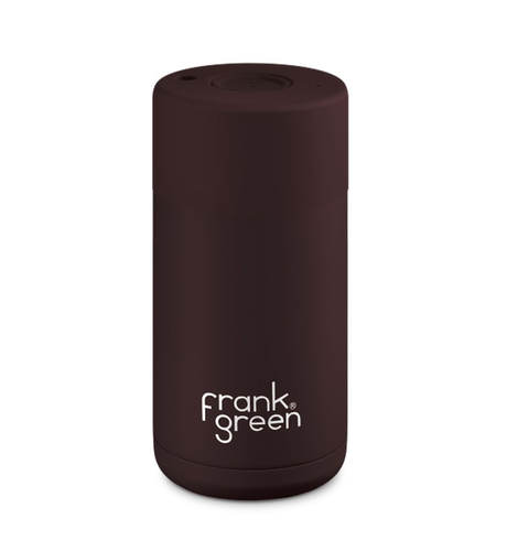 Frank Green 355ml Ceramic Reusable Cup - Chocolate