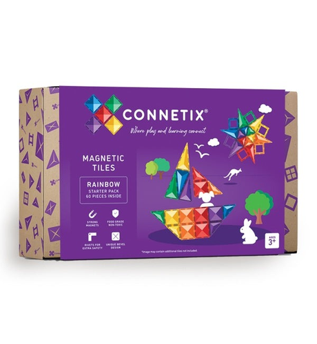 Connetix Rainbow Starter Pack 60pc