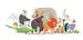 Djeco Giant Animal Parade 36pc Puzzle