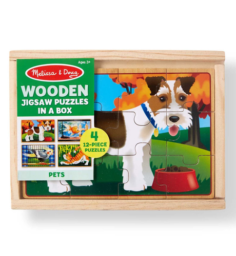 Melissa & Doug Pets Puzzles In A Box